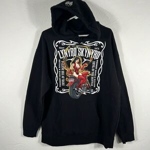 🔥🔥 Vintage LYNYRD SKYNYRD Devil in the Bottle 2006 Hoodie Sweatshirt XL - EUC